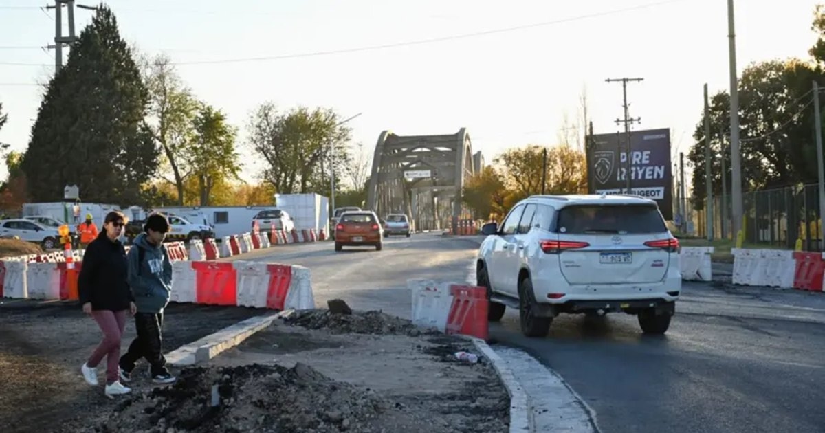 Cambios en el ingreso a Neuquén por obras en la Avenida Mosconi