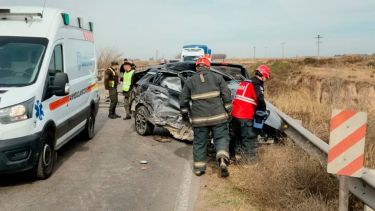 Quiénes eran la docente y el médico de Villa La Angostura que murieron en el trágico choque múltiple de la Ruta 35