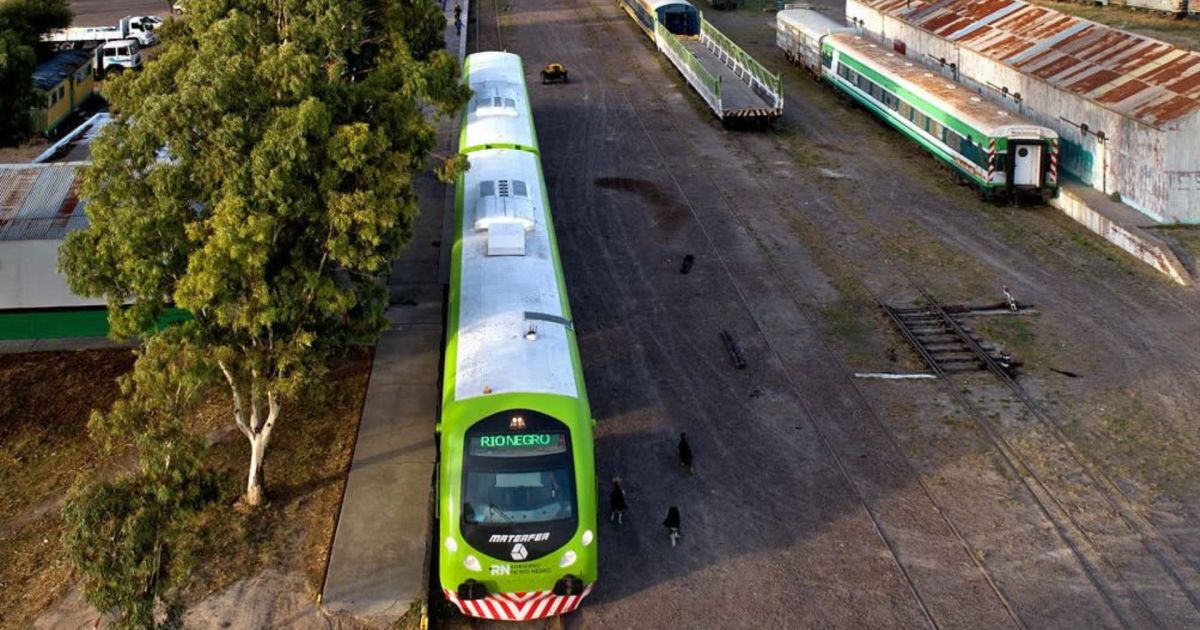 Suspenden el servicio del tren Patagónico entre Bariloche y Viedma por un descarrilamiento