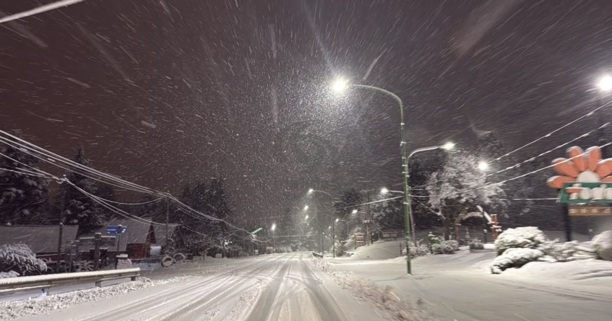 Condiciones de rutas en Neuquén y Río Negro tras intensas nevadas