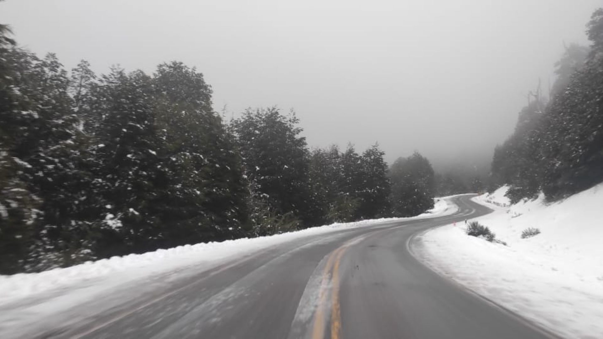 Nieve y hielo complican la cordillera: así están las rutas de Neuquén y Río Negro y los pasos a Chile hoy, 24 de julio