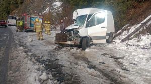 Grave choque en la Ruta 40: el temporal de nieve complica la cordillera y vuelve peligroso el tránsito