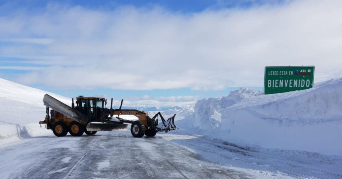 Apertura atrasada de Pino Hachado por nieve: estado de pasos a Chile