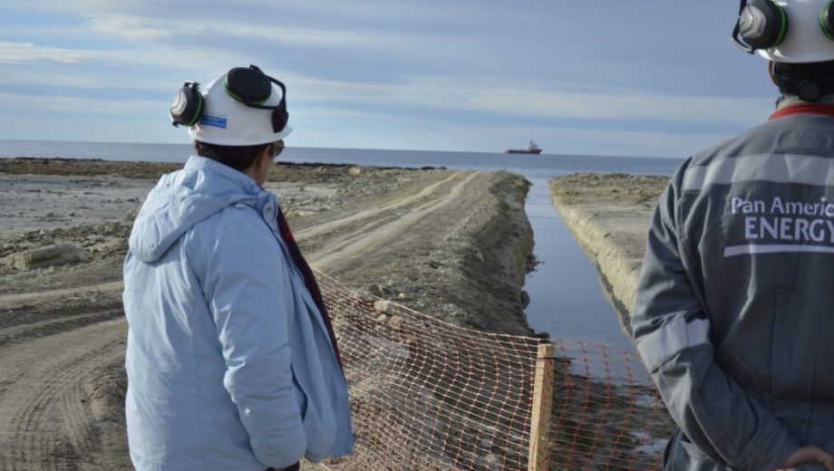 La Provincia también indicó que se supervisan los procesos de recomposición ambiental en los sectores afectados por las obras. Foto: Gobierno de Río Negro.