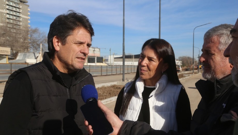 La Gran Avenida de Neuquén suma un nuevo avance. Fotos: gentileza 