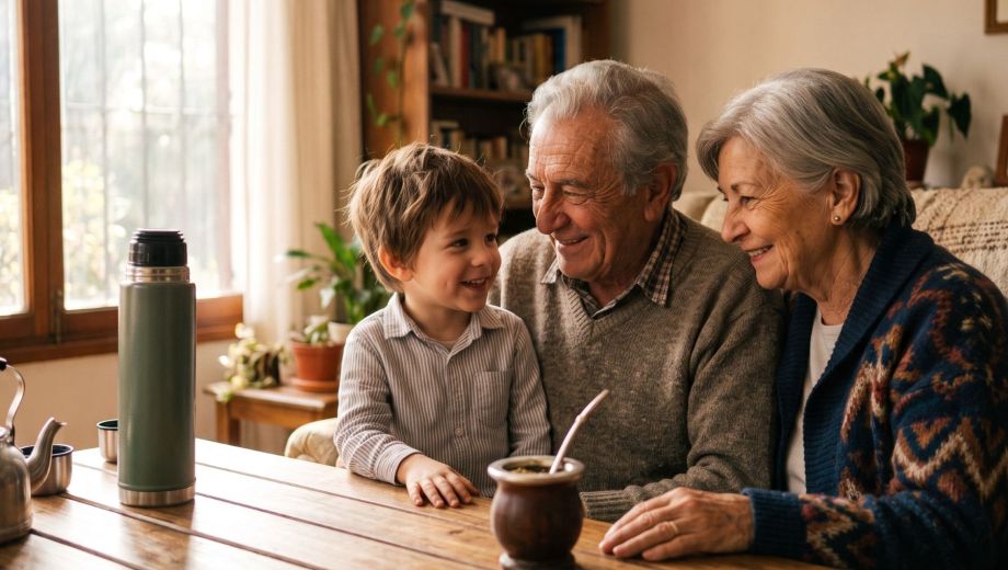 El Día de los Abuelos se celebra cada 26 de julio. Foto: ilustración generada con IA. 