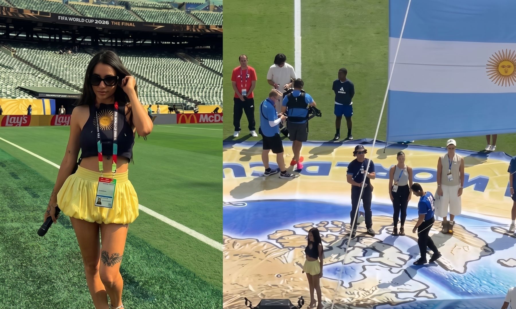 «Pura mística»: María Becerra ensayó el himno en el MetLife y dejó un particular guiño que conecta con Lali Espó
