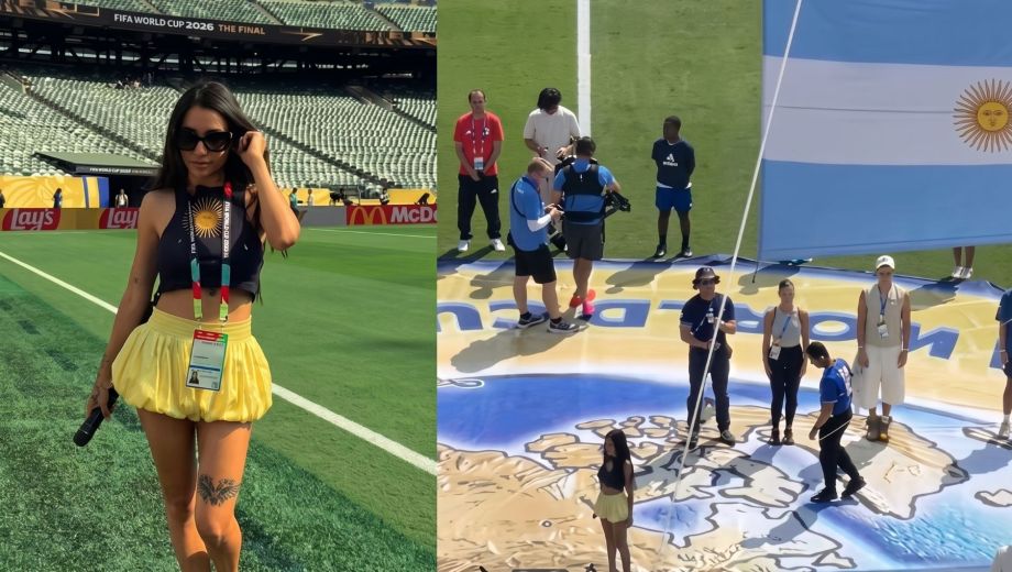 "Pura mística": María Becerra ensayó el himno en el MetLife y dejó un particular guiño que conecta con Lali Espósito