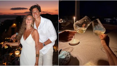 Las vacaciones de Giuliano Simeone y su novia tras el Mundial: paseos en barco y cenas románticas