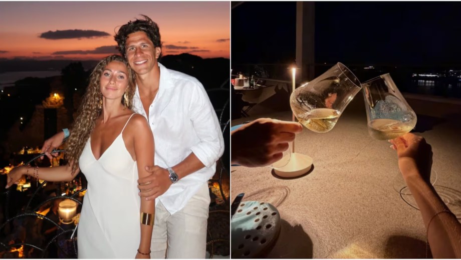 Las románticas vacaciones de Giuliano Simeone con su novia luego del Mundial con la Selección argentina.