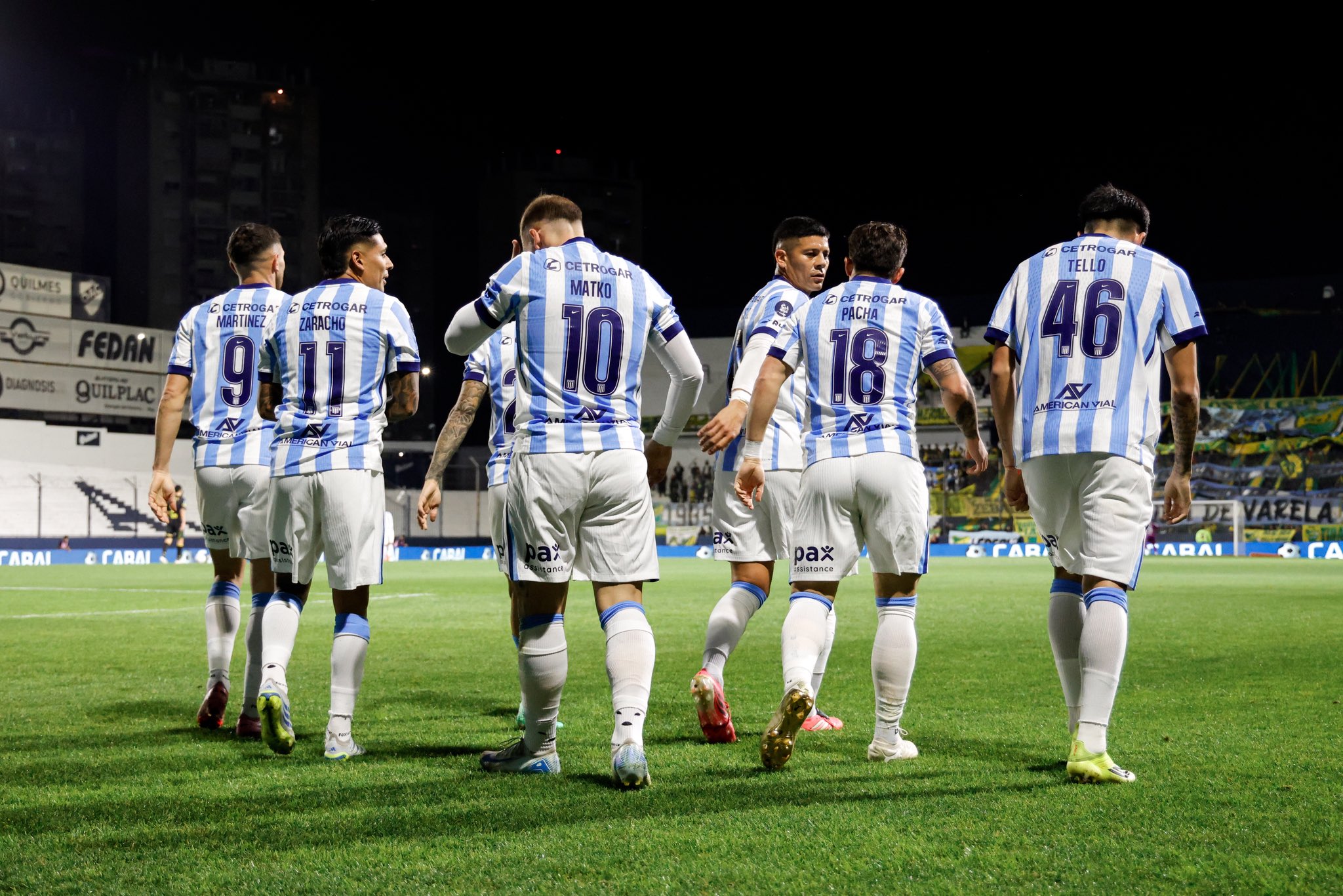 Racing se impone 4-1 ante Defensa y Justicia en el debut de Vojvoda