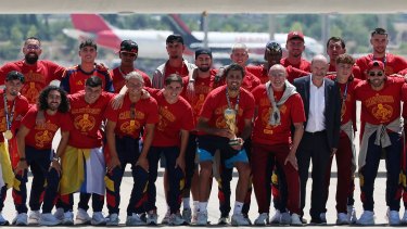 La Selección de España llegó a Madrid con la copa del Mundial 2026: prepara una fiesta histórica para un millón de personas