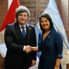 Imagen de Con Javier Milei presente, Fujimori jura como presidente en Perú: reunión y acuerdo de cooperación bilateral