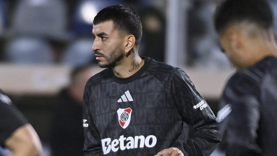 Ángel Correa debutará como titular en River esta tarde ante Gimnasia de La Plata. (Foto: @RiverPlate)