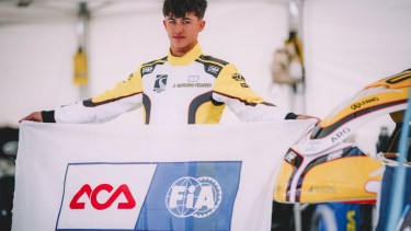 Joaquín Gorlero Pizarro busca dar otro paso en Europa: el joven piloto de Neuquén vuelve a pista en Italia por el FIA Academy Trophy de Karting