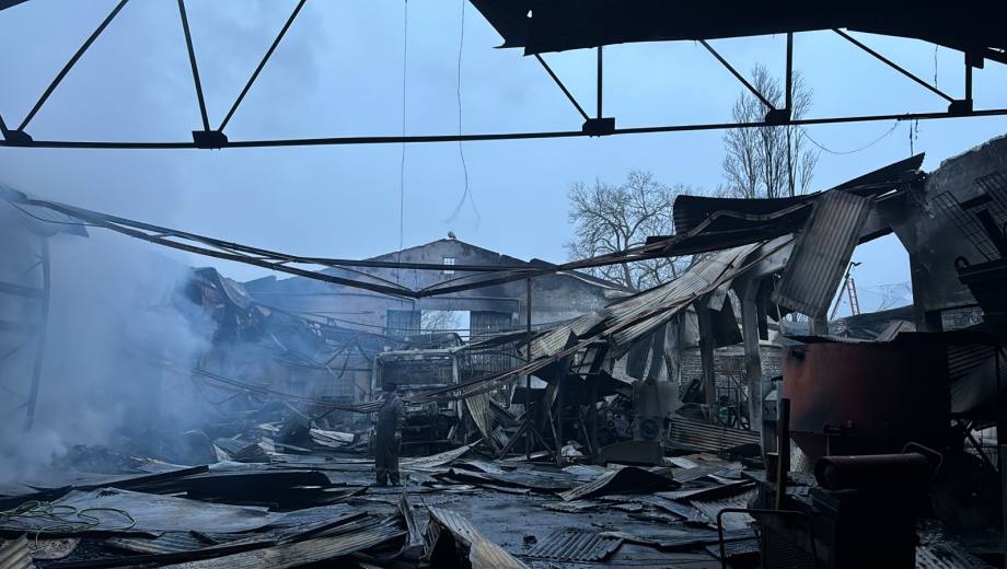 El incendio ya fue contenido. Foto: gentileza. 