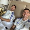Imagen de "Buen díaaaa!!": la mística foto de Leo Messi y Rodrigo De Paul con un detalle "dorado" que enloqueció a los hinchas