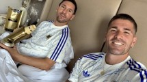 Imagen de «Buen díaaaa!!»: la mística foto de Leo Messi y Rodrigo De Paul con un detalle «dorado» que enloqueció a los hinchas