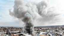 Imagen de En fotos | Así se ve el voraz incendio en Neuquén del depósito de materiales de construcción este jueves