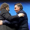 Imagen de Javier Milei viajará a Brasil para apoyar a Flávio Bolsonaro, pero la Justicia le negó visitar a Jair Bolsonaro