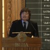 Imagen de Javier Milei defendió la inversión y el derecho de propiedad en la Bolsa de Comercio de Buenos Aires