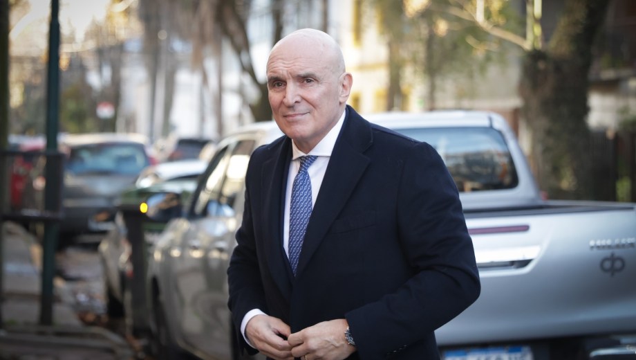 José Luis Espert presta declaración indagatoria en una causa penal por presunto lavado de dinero. (Foto: Clarín Fotografía)
