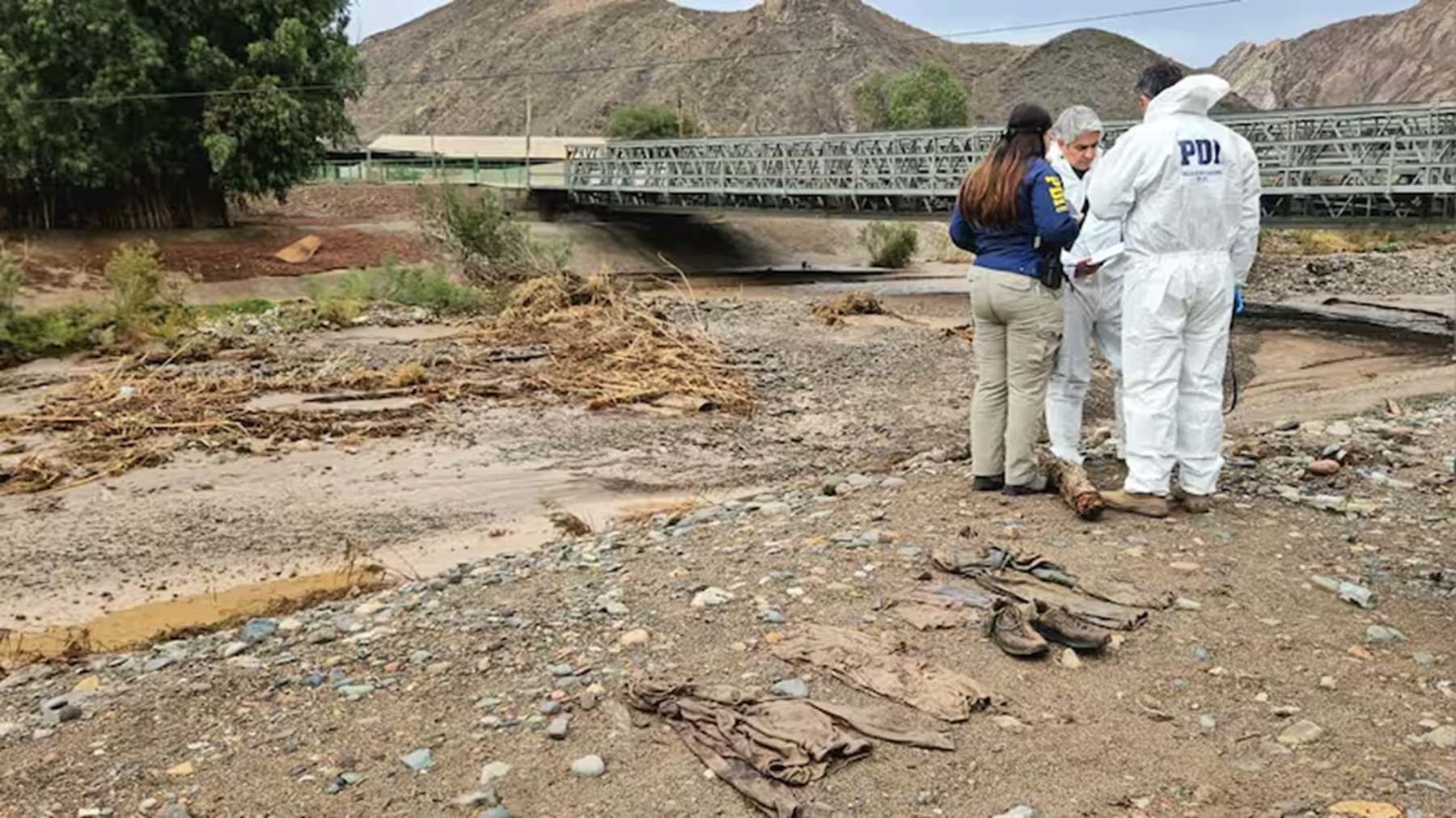 Falleció un trabajador rural en Chile arrastrado por un río durante una tormenta