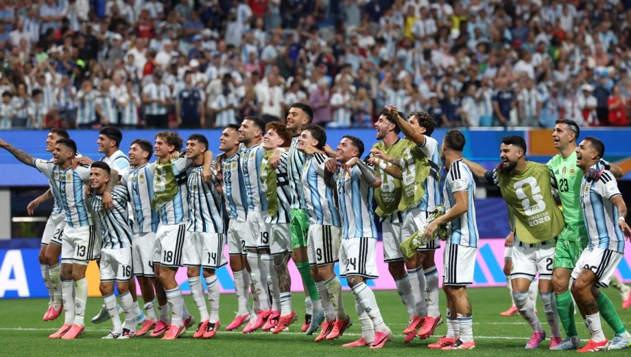 Argentina le dio vuelta un partido para el infarto a Egipto 3 a 2 y se metió a los cuartos de final del Mundial 2026. (Foto: gentileza)
