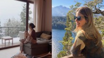 Imagen de Así fueron las vacaciones en familia de Marcela Kloosterboer en Bariloche: nieve, esquí y comidas patagónicas