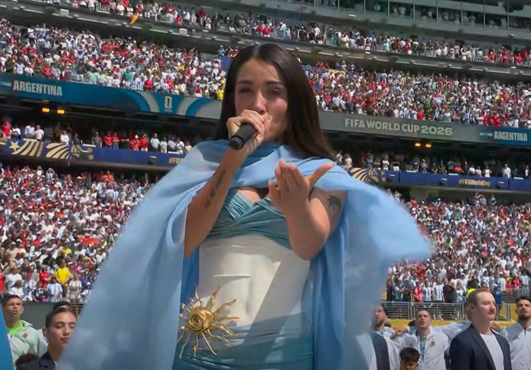 Emoción total: así sonó el Himno argentino en la final del Mundial 2026