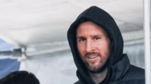 Imagen de Con mate, capucha y junto a su hijo: la primera aparición pública de Lionel Messi tras el Mundial 2026