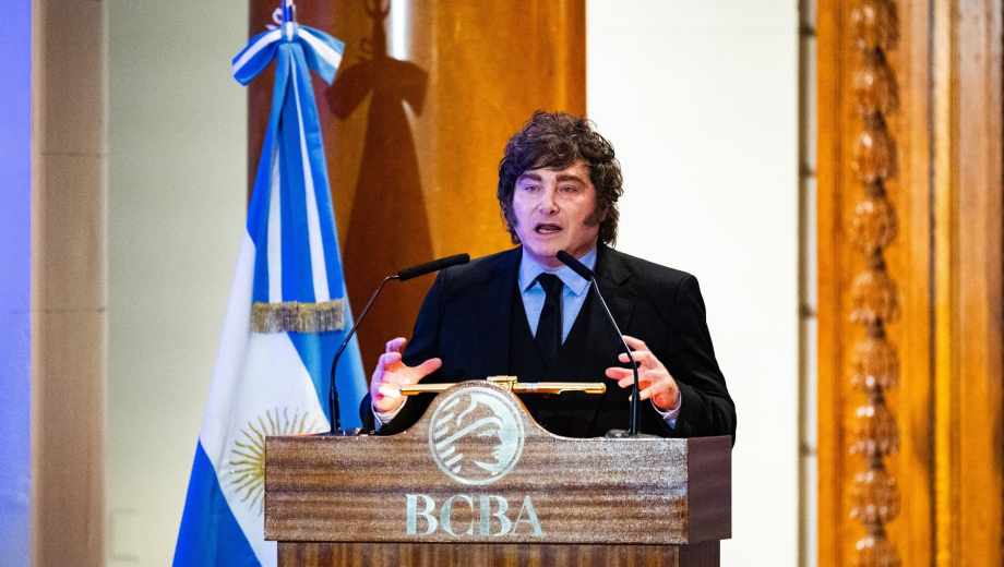 Javier Milei. Foto: Clarín Fotografía 