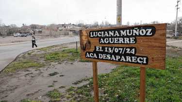 Un mural móvil para que el rostro de Luciana Muñoz recorra Neuquén a dos años de su desaparición