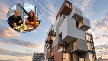 ¿Un Tetris gigante a metros del mar? Son de la Patagonia y transformaron juegos clásicos en edificios inéditos en Puerto Madryn