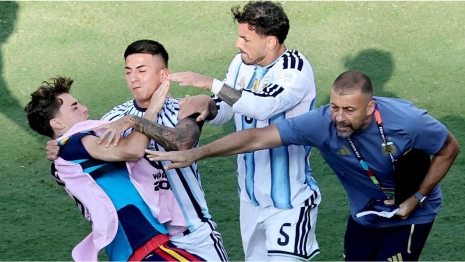 Paredes no fue informado por los árbitros por la pelea con Gavi en la final del Mundial.  