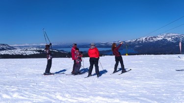 En fotos, así se pinto de blanco Pehuenia – Moquehue: confían en que habrá nieve «por un par de meses más»