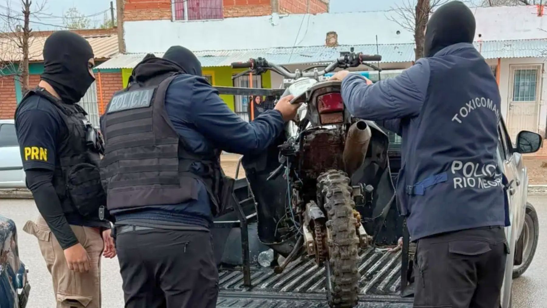 Desarticulan un kiosco narco en Catriel y recuperan motos robadas