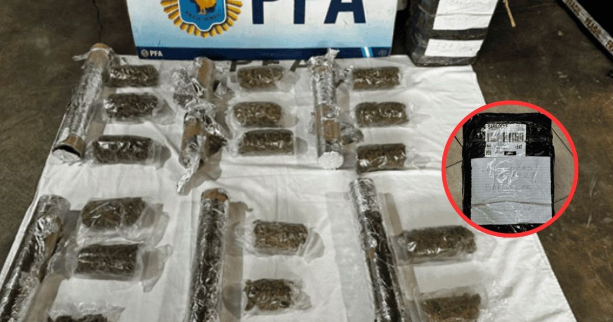 Allanamiento en Bariloche: secuestran marihuana y detienen a un sospechoso