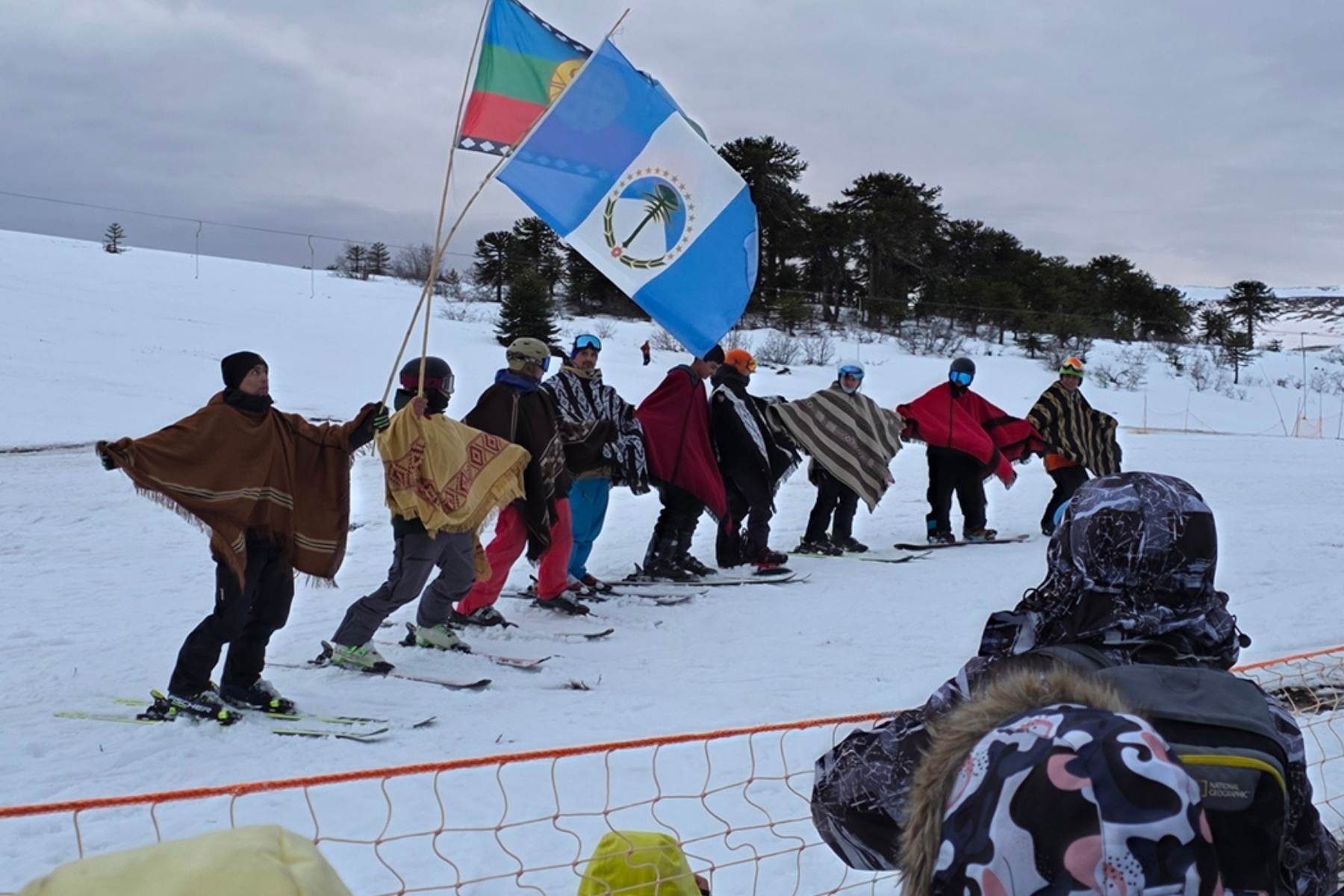 Batea Mahuida festejó su 26° aniversario con una jornada invernal