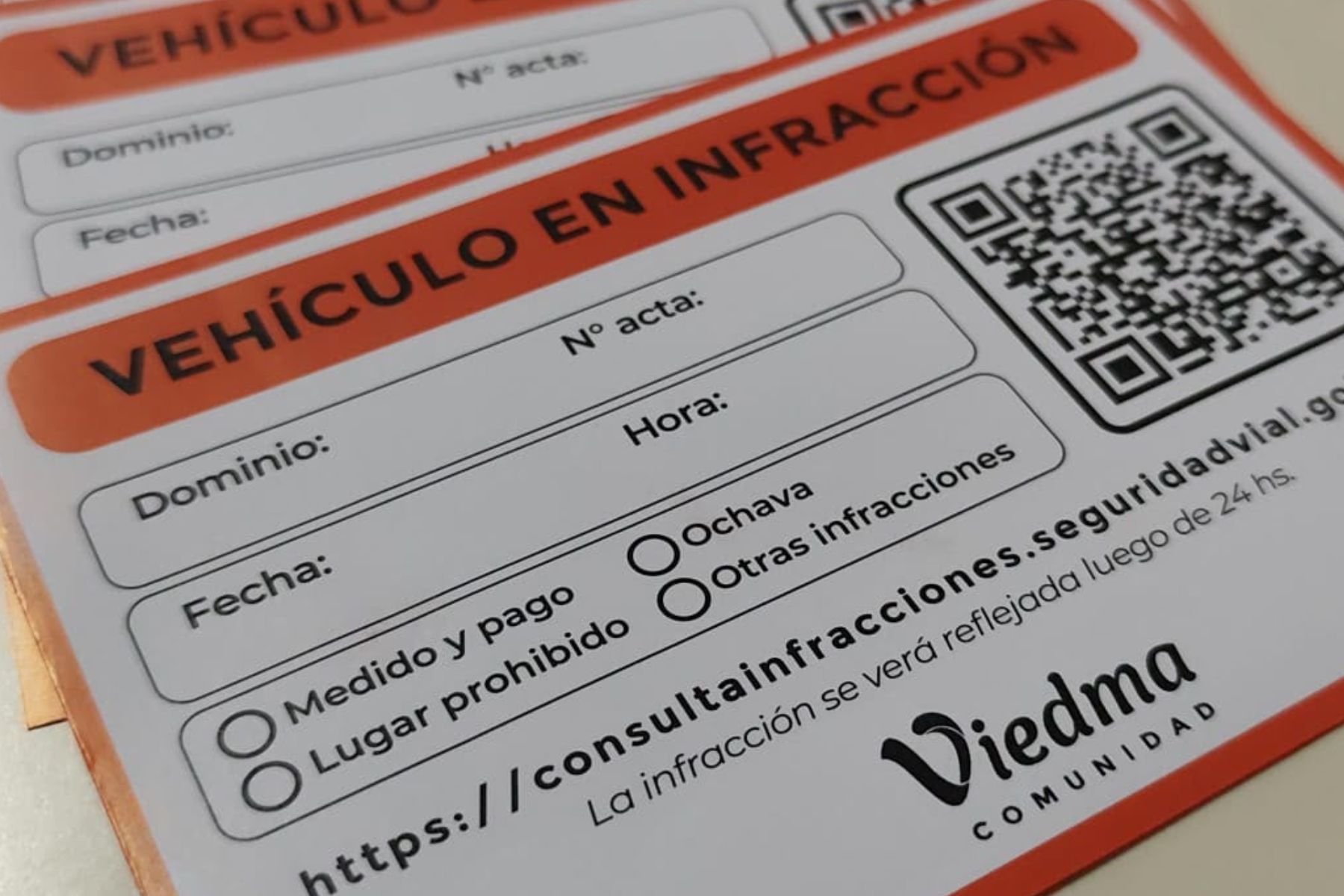 Nuevo sistema de multas en Viedma: atención al sticker en tu auto