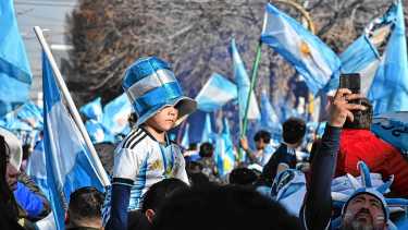 Triple alerta en la cordillera y posible lluvia en el Alto Valle: el tiempo que acompañará el partido de Argentina vs Inglaterra