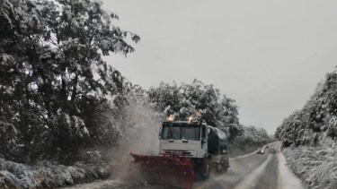 Mapa Ruta 40: corte preventivo por intensas nevadas entre Villa La Angostura y Río Hermoso