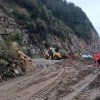 Imagen de Derrumbe en los Siete Lagos: permanece cortada la Ruta 40 y estiman varios días de trabajos