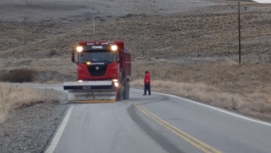 Vialidad Nacional pidió circular con extrema precaución y evitar viajar de noche. Imagen: Vialidad Nacional.