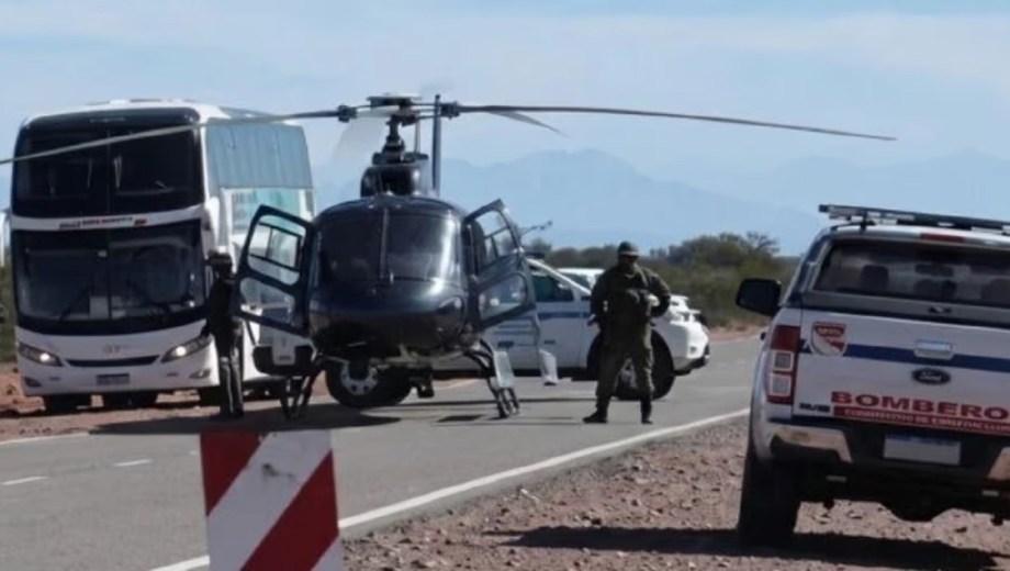 Concluyó el rescate de las víctimas del helicóptero. Foto: NA 