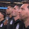 Imagen de Así sonó el himno argentino ante Inglaterra en la histórica semifinal del Mundial 2026
