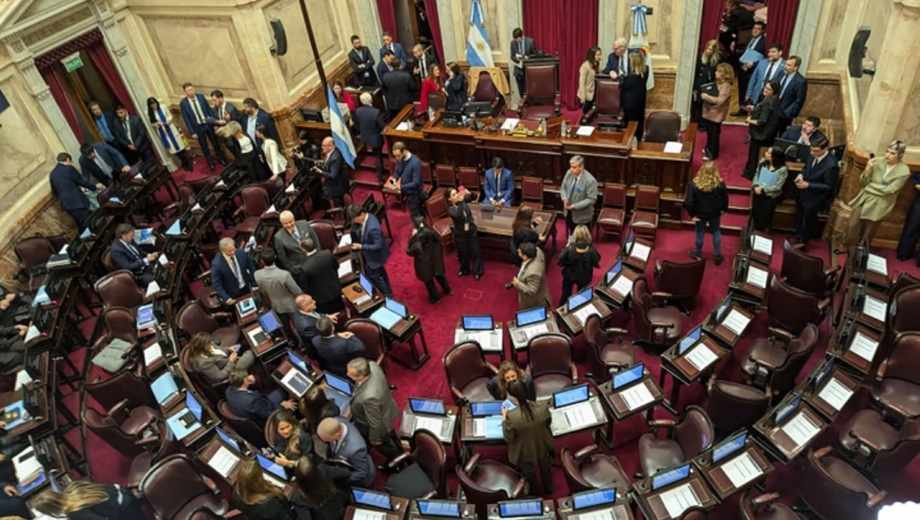 Senado: el oficialismo aplazó el tratamiento de la reforma de la ley de tierras. Foto: NA 