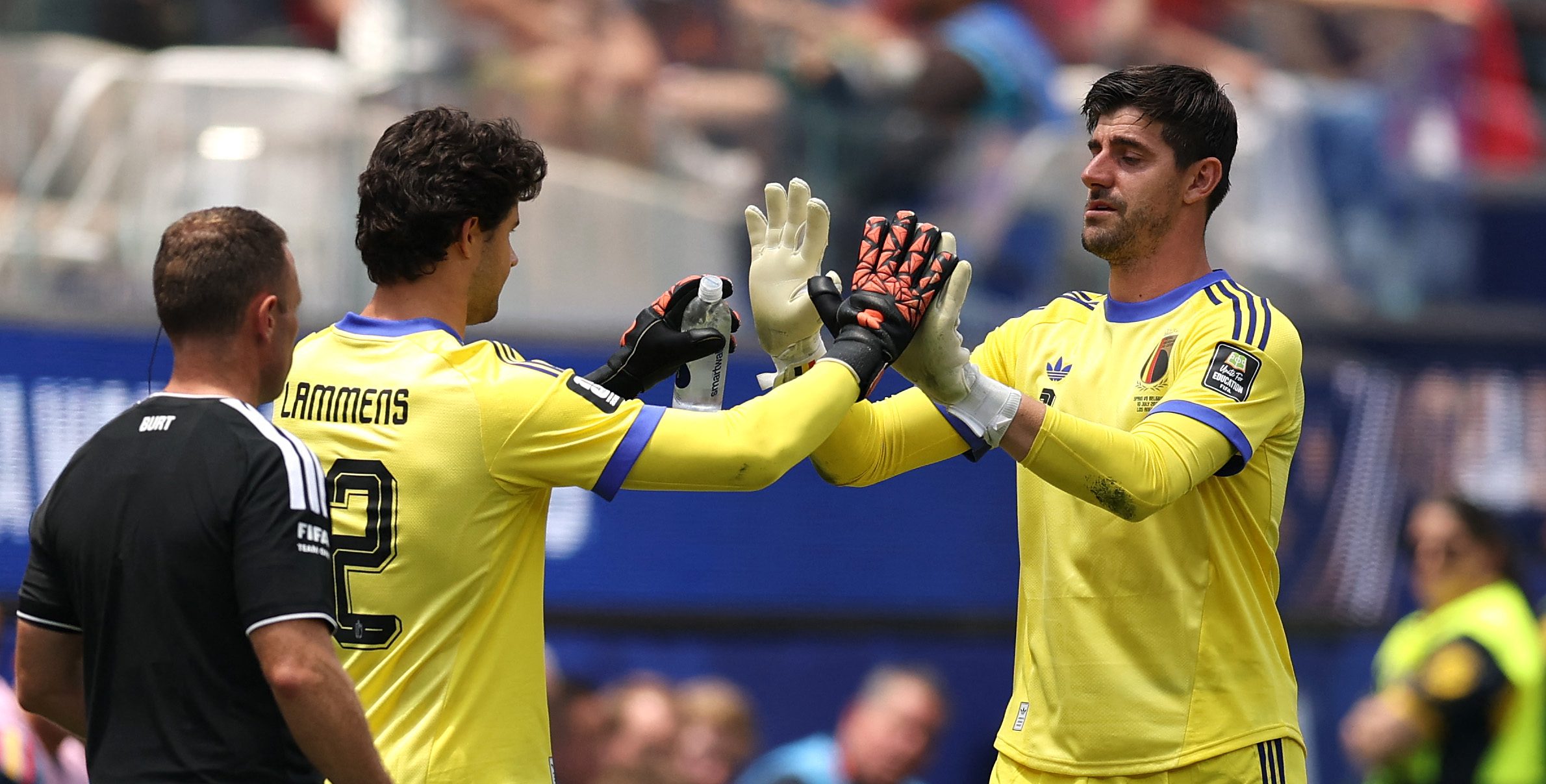 La problemática lesión de Courtois perjudica a Bélgica en el Mundial