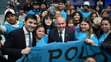 En el aniversario de Madryn, gestos políticos que avanzan mirando el 2027 
