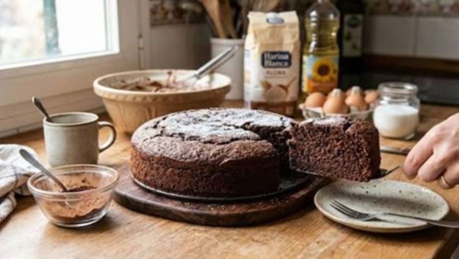 Cómo hacer torta matera fit: la receta con banana y chocolate.-